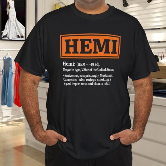 HEMI Mopar Engine T-Shirt - Picture 1 of 6